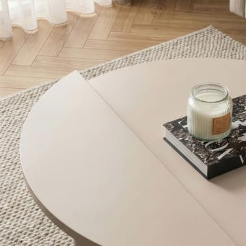 Mukund Rundt Sofabord i Lyst Tre - Beige - Møbler - Bord - Sofabord