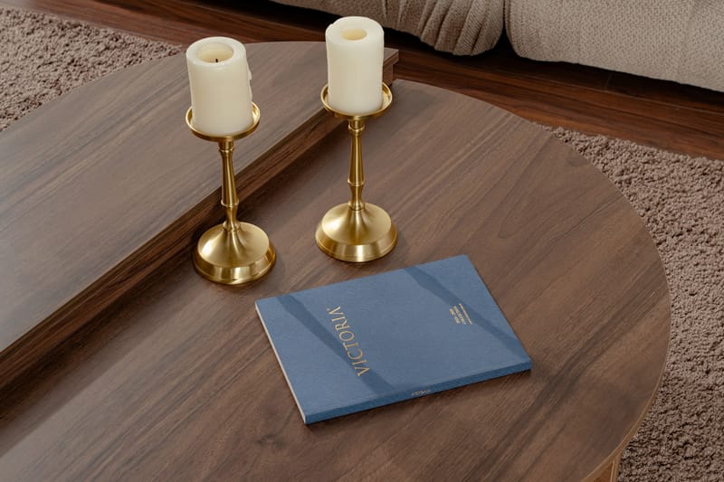 Mukund Sofabord 90 cm - Valnøtt - Møbler - Bord - Sofabord