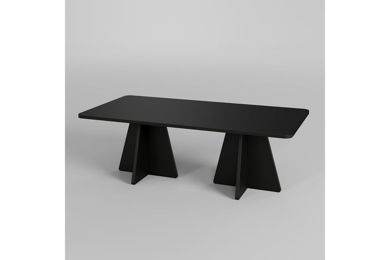 Munne Sofabord 120 cm, Svart