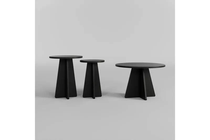 Munne Sofabord 40 cm, Svart