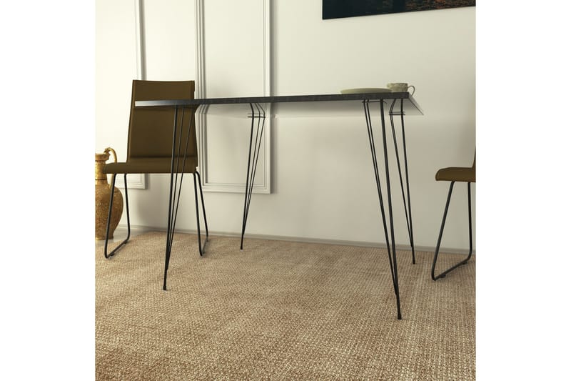 Murtwell bord 90 cm - Svart / Hvit - Møbler - Bord - Spisebord & kjøkkenbord