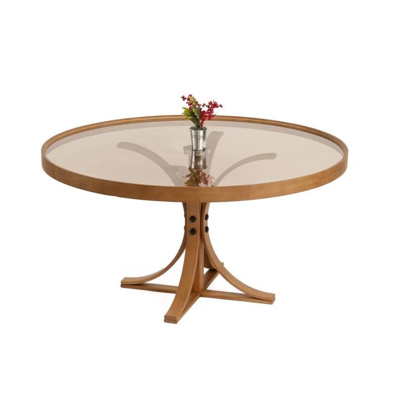 Namarta Sofabord 80 cm, Mørkebrun