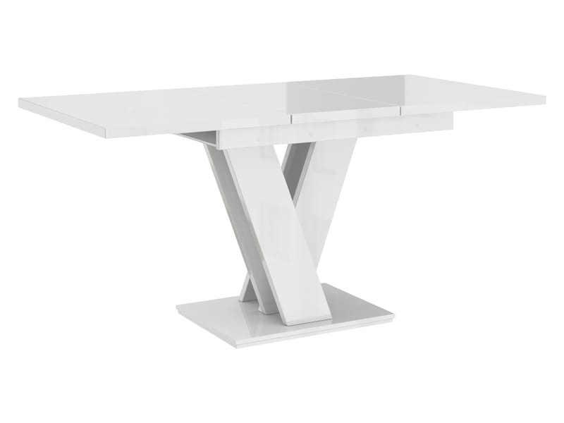 Nand Förlängningsbart Spisebord 120-160 cm Rektangulær - Svart - Møbler - Bord - Spisebord & kjøkkenbord