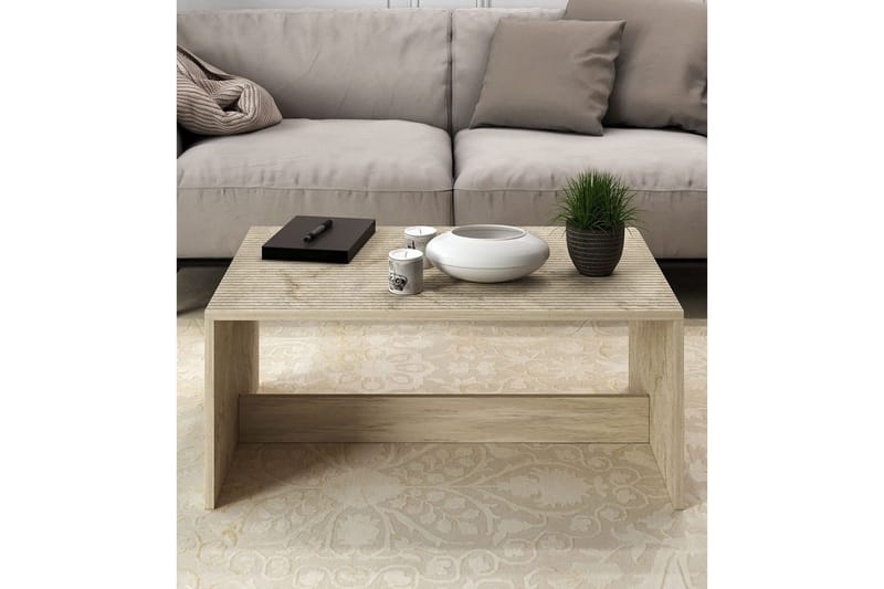Naro Sofabord 90 cm - Beige - Møbler - Bord - Sofabord
