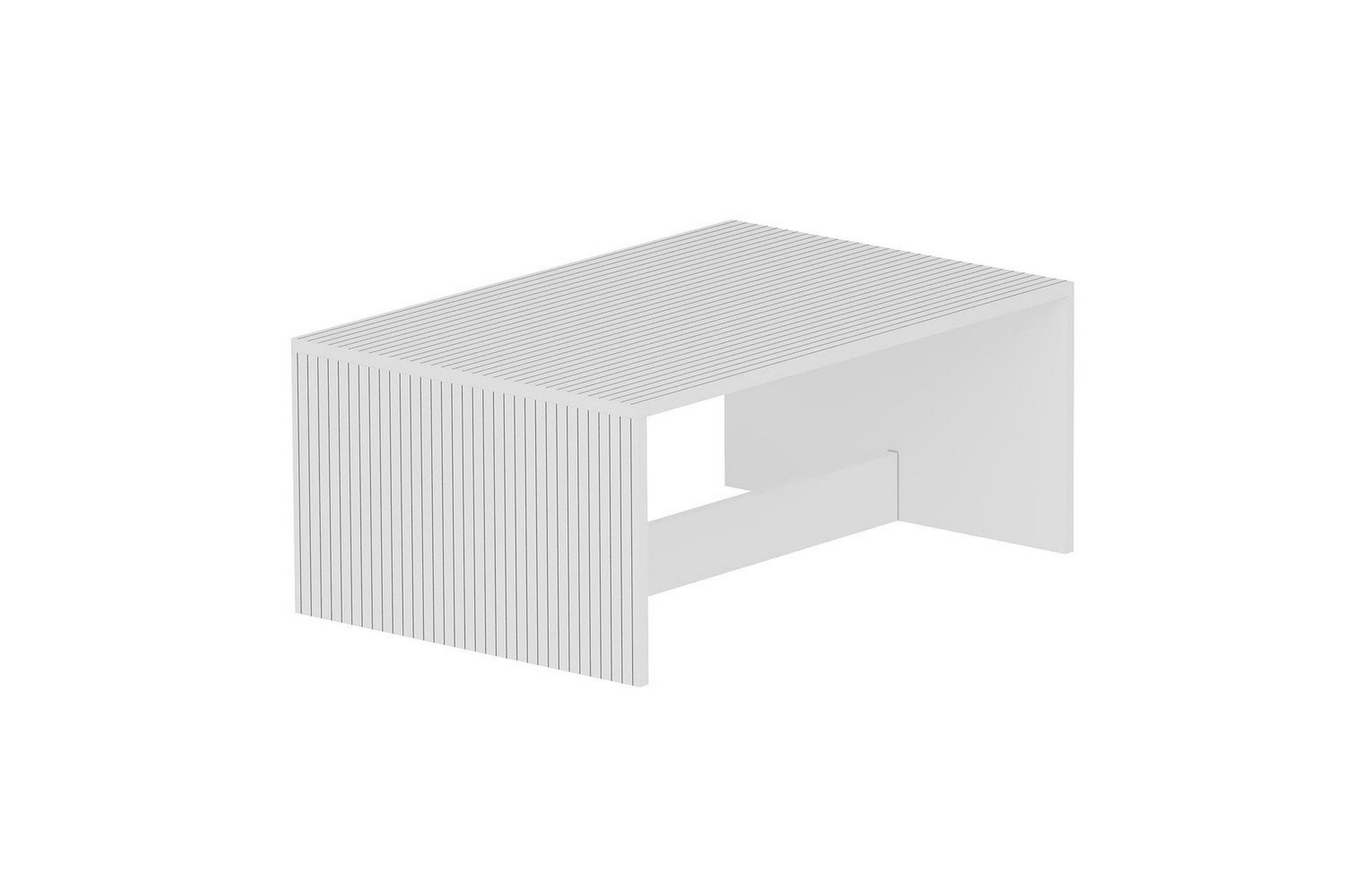 Naro Sofabord 90 cm - Hvit