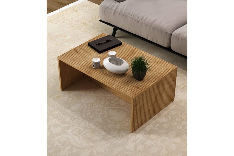 Naro Sofabord 90 cm - Natur - Møbler - Bord - Sofabord