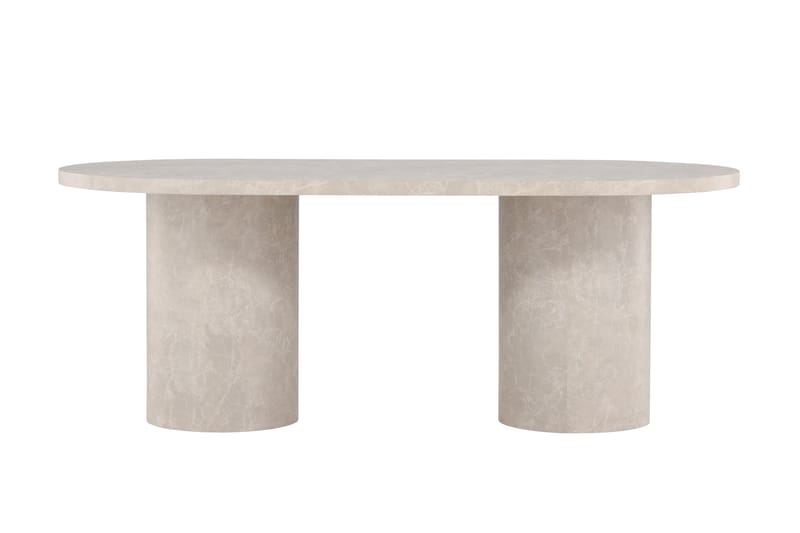 Narvik Spisebord 200 cm Rektangulært - Beige - Møbler - Bord - Spisebord & kjøkkenbord