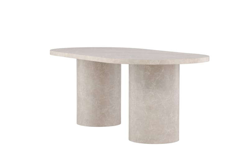 Narvik Spisebord 200 cm Rektangulært - Beige - Møbler - Bord - Spisebord & kjøkkenbord