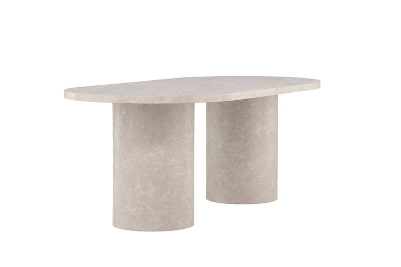 Narvik Spisebord 200 cm Rektangulært - Beige - Møbler - Bord - Spisebord & kjøkkenbord
