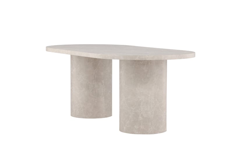 Narvik Spisebord 200 cm Rektangulært - Beige - Møbler - Bord - Spisebord & kjøkkenbord