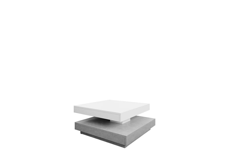 Nenani Sofabord 70 cm - Grå / Hvit - Møbler - Bord - Sofabord