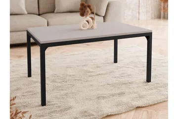 Nerima Sofabord 100 cm - Svart/Beige - Møbler - Bord - Sofabord