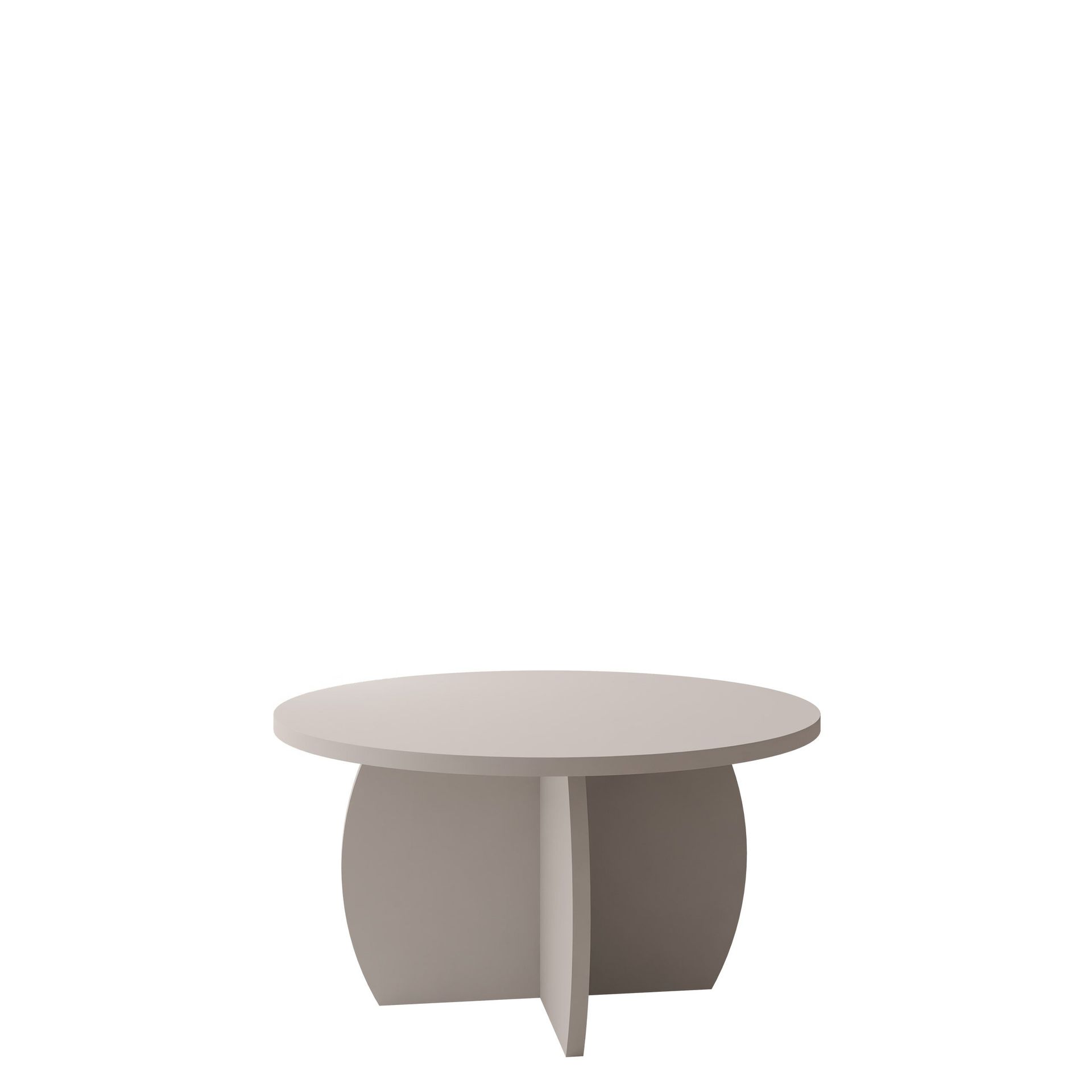 Neyloren Sofabord rundt 74 cm - beige