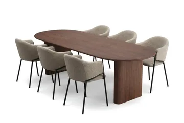 220-320 cm - Valnøtt