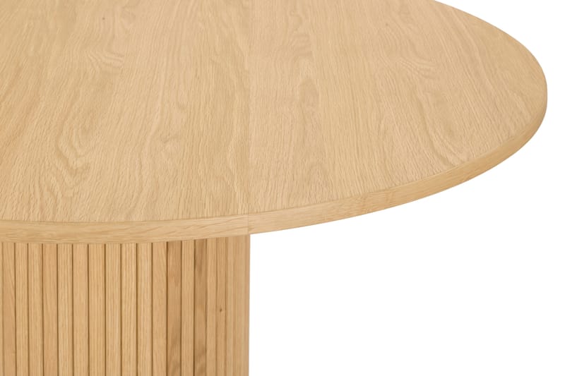 Noira Spisebord 120 cm Rundt - Natur - Spisebord & kjøkkenbord