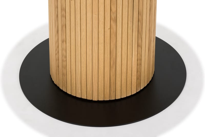 Noira Spisebord 120 cm Rundt - Natur - Spisebord & kjøkkenbord
