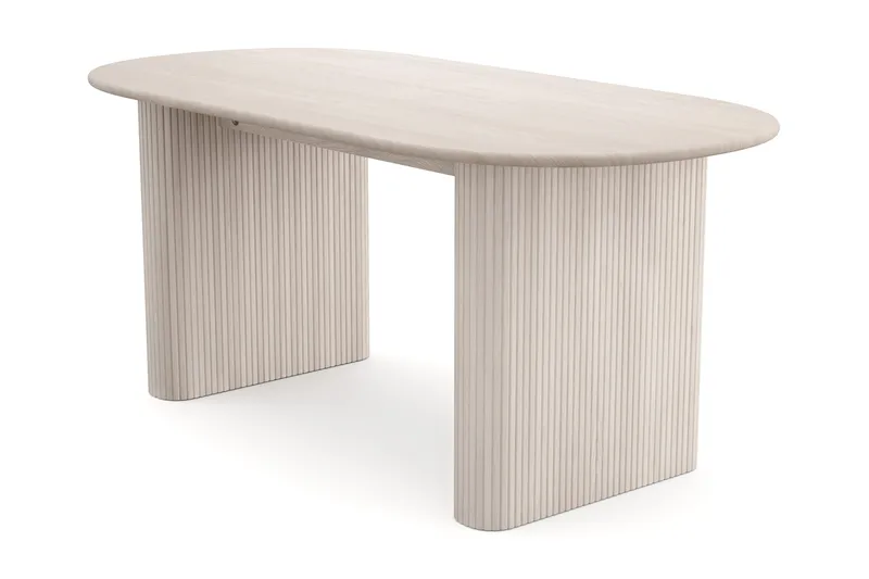 Noira Spisebord 180×90 cm, Hvitlasert