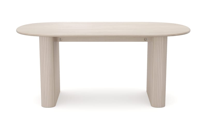 Noira Spisebord 180×90 cm - Hvitlasert - Møbler - Bord - Spisebord & kjøkkenbord