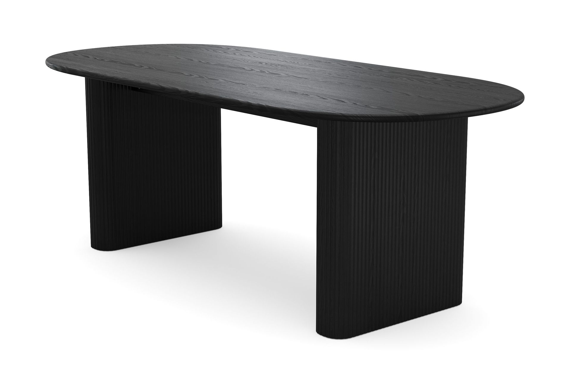 Noira spisebord 220x100cm - Svartbeiset eik