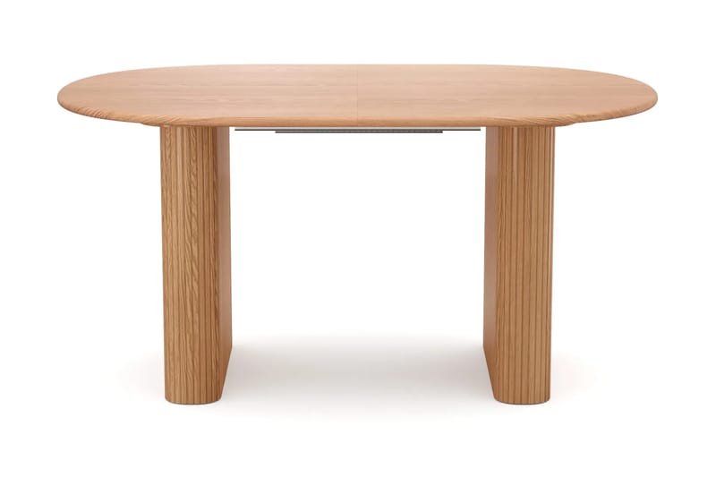 Noira spisegruppe uttrekkbar 160–220 cm eik med 6 Malte spisestoler - Møbler - Bord - Spisegrupper