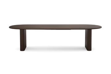 Noira spisegruppe uttrekkbar 220–320 cm røkt eik med 6 Katy spisestoler - Røkt eik - Møbler - Bord - Spisegrupper