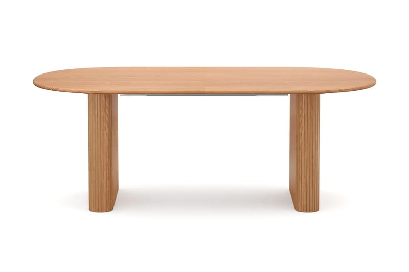 Noira spisegruppe uttrekkbar 220-320 cm eik med 6 Molly spisestoler - Eik - Møbler - Bord - Spisegrupper