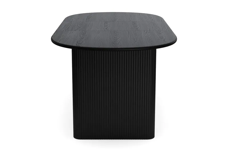 Noira Uttrekkbart Spisebord 160/220×100 cm - Svart - Møbler - Bord - Spisebord & kjøkkenbord