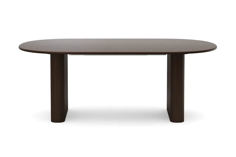 Noira Uttrekkbart Spisebord 220/320×100 cm - Røkt eik - Møbler - Bord - Spisebord & kjøkkenbord