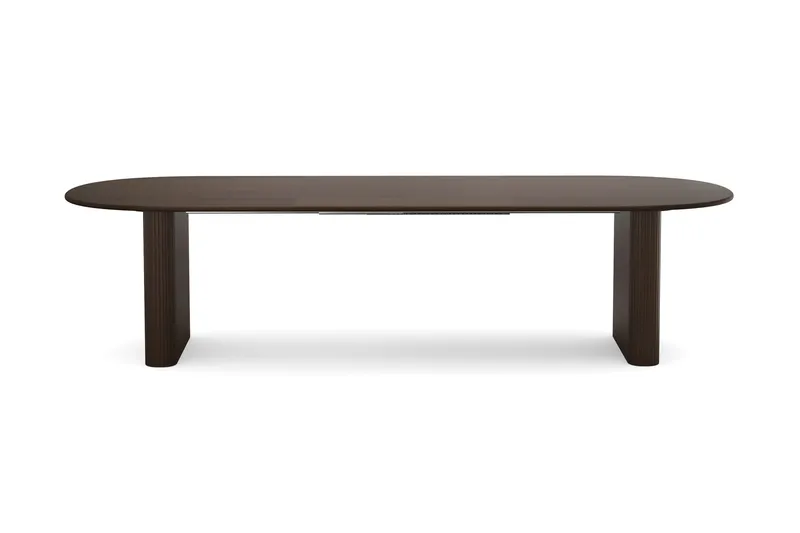 Noira Uttrekkbart Spisebord 220/320×100 cm - Røkt eik - Møbler - Bord - Spisebord & kjøkkenbord