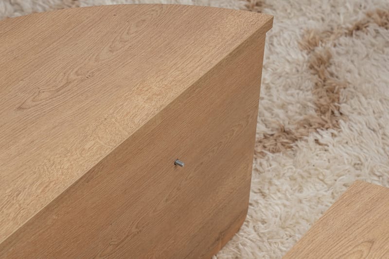 Nordum Sofabord 90x90 cm - Eik - Møbler - Bord - Sofabord
