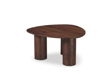 Nova sofabord trekantet 85 cm - Valnøtt - Møbler - Bord - Sofabord