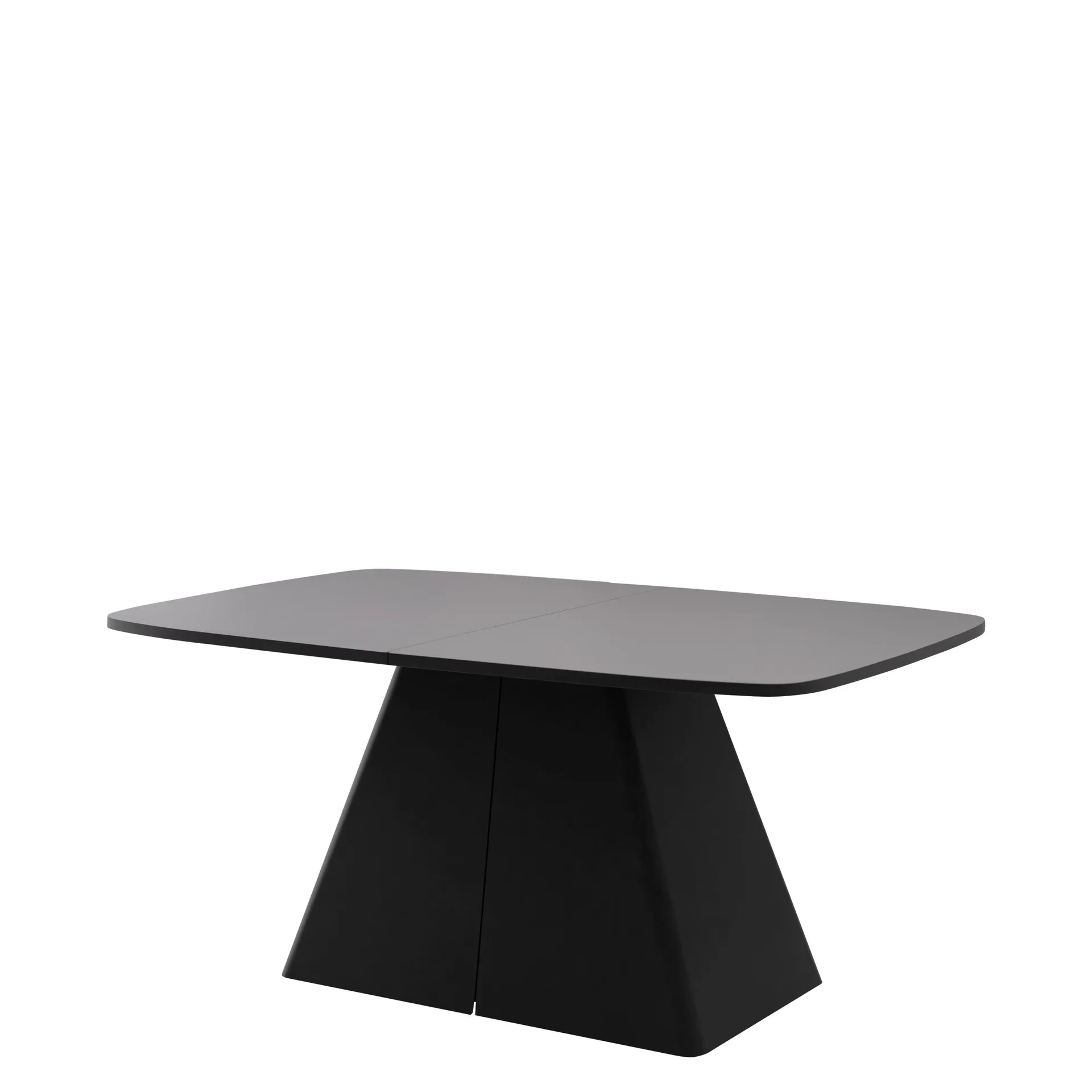 Novaj Spisebord uttrekkbart 180-256 cm - svart, grå
