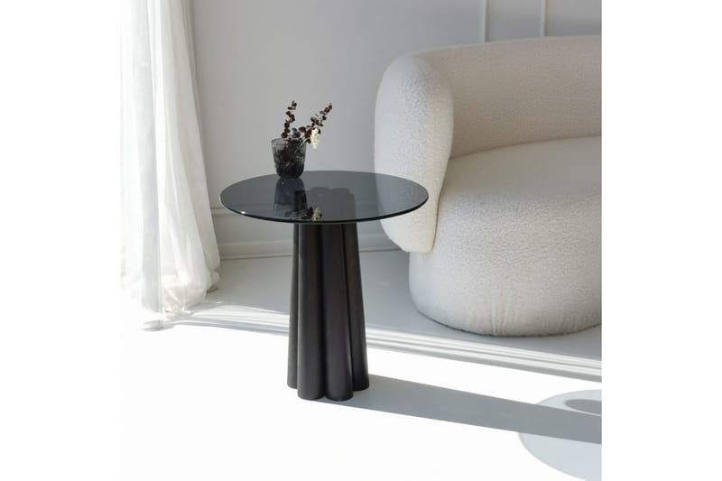 Novera Sofabord 50 cm - Kullgrå/Svart - Møbler - Bord - Sofabord