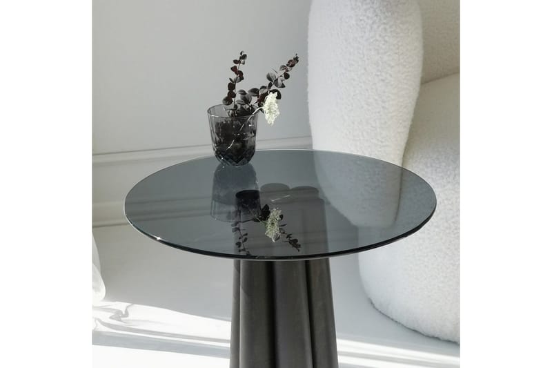 Novera Sofabord 50 cm - Kullgrå/Svart - Møbler - Bord - Sofabord