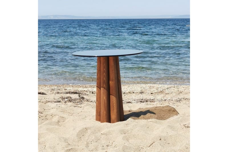 Novera Stuebord 50 cm - Bronse/Valnøtt - Møbler - Bord - Sofabord