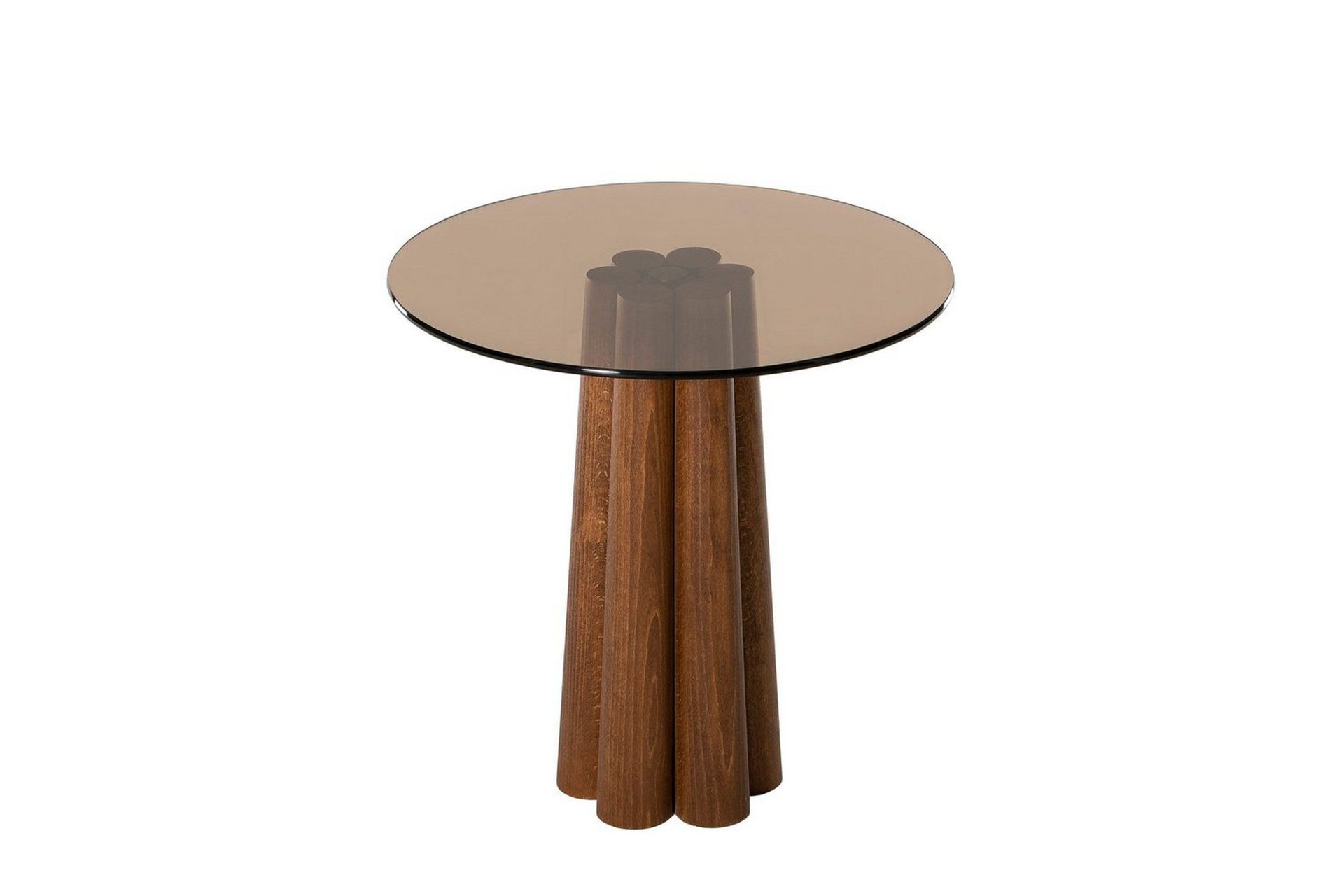 Novera Stuebord 50 cm - Bronse/Valnøtt