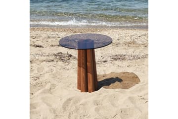 Novera Stuebord 50 cm - Bronse/Valnøtt - Møbler - Bord - Sofabord