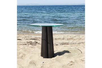 Novera Stuebord 50 cm - Gjennomsiktig/Sort - Møbler - Bord - Sofabord