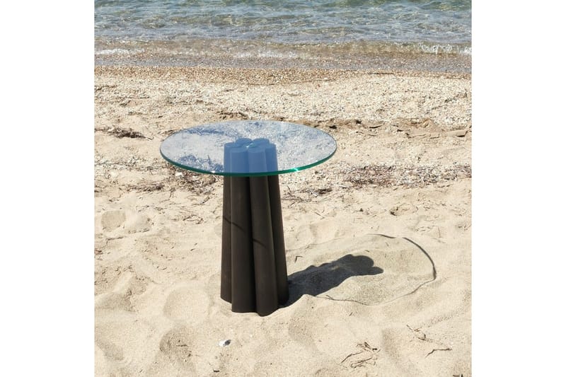 Novera Stuebord 50 cm - Gjennomsiktig/Sort - Møbler - Bord - Sofabord