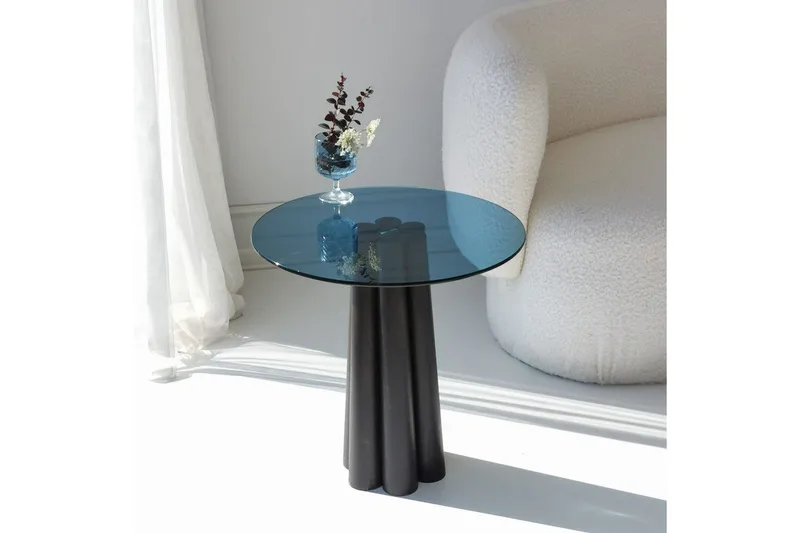 Novera Stuebord 50 cm - Sort/Blå - Møbler - Bord - Sofabord