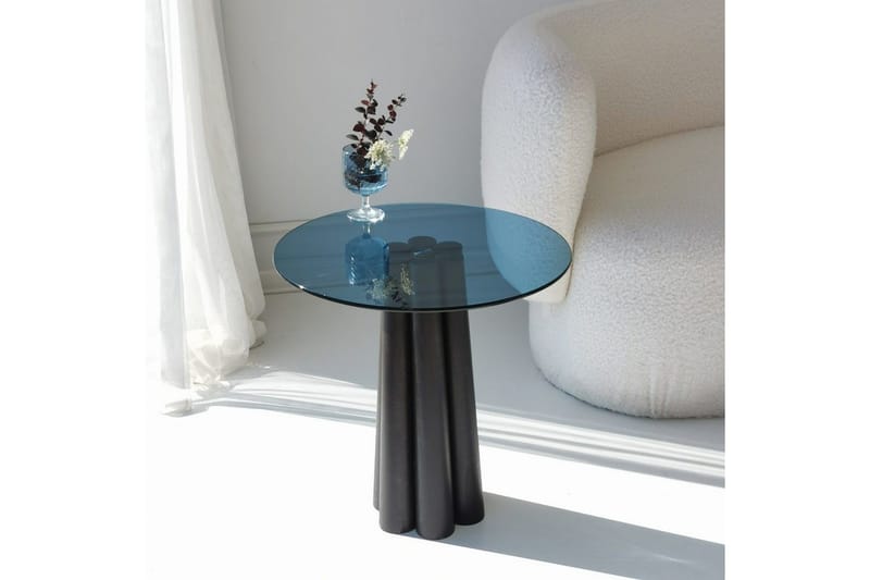 Novera Stuebord 50 cm - Sort/Blå - Møbler - Bord - Sofabord