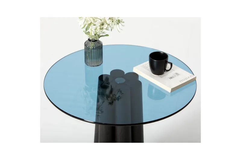 Novera Stuebord 50 cm - Sort/Blå - Møbler - Bord - Sofabord