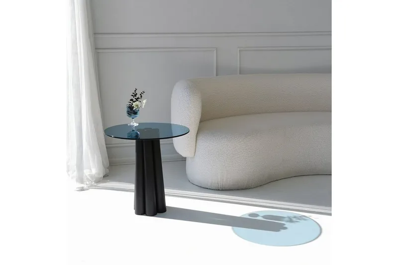 Novera Stuebord 50 cm - Sort/Blå - Møbler - Bord - Sofabord