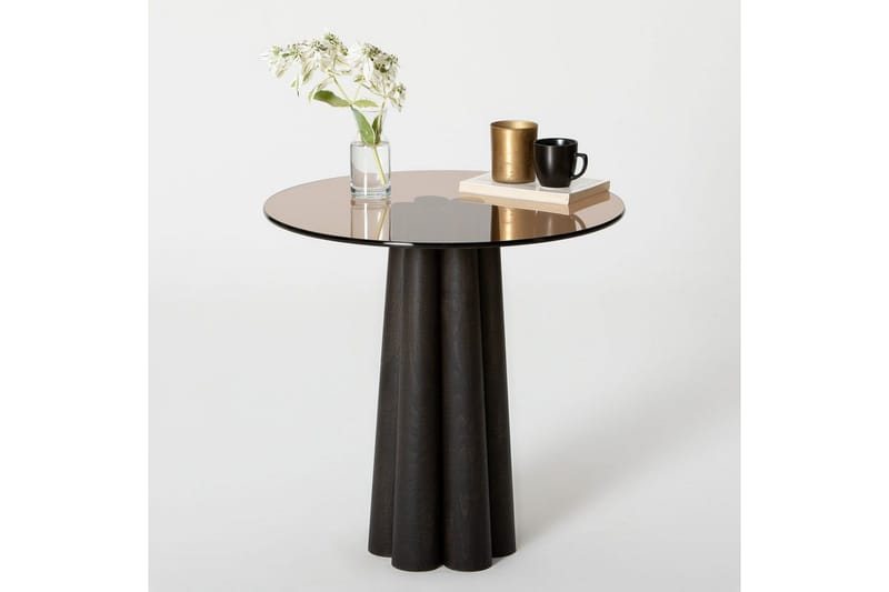 Novera Stuebord 50 cm - Sort/Bronse - Møbler - Bord - Sofabord