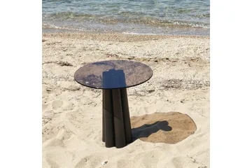 Novera Stuebord 50 cm - Sort/Bronse - Møbler - Bord - Sofabord