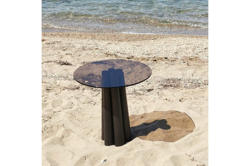 Novera Stuebord 50 cm - Sort/Bronse - Møbler - Bord - Sofabord