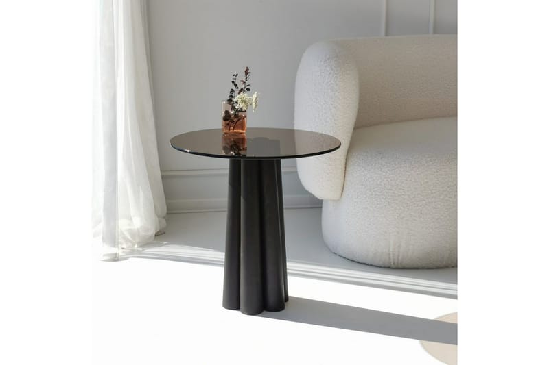 Novera Stuebord 50 cm - Sort/Bronse - Møbler - Bord - Sofabord