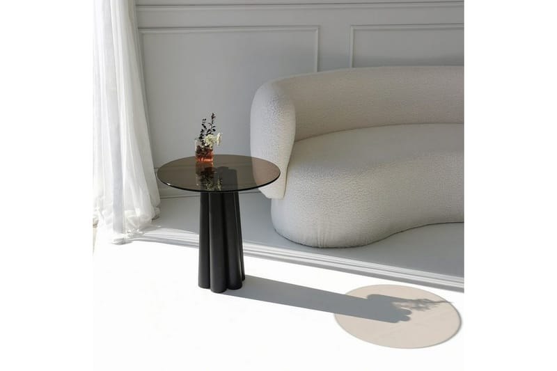 Novera Stuebord 50 cm - Sort/Bronse - Møbler - Bord - Sofabord