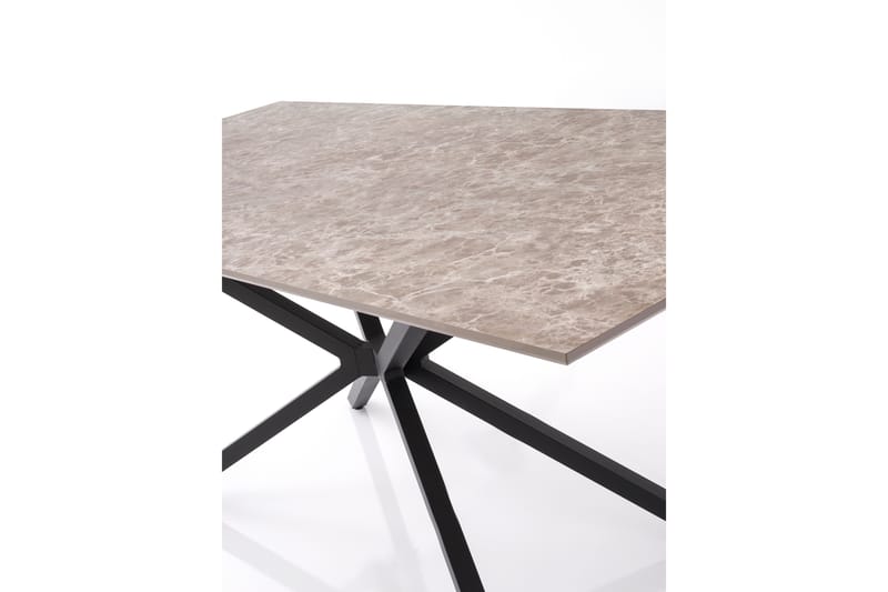 Nox Spisebord 180 cm Rektangulær - Grå - Møbler - Bord - Spisebord & kjøkkenbord