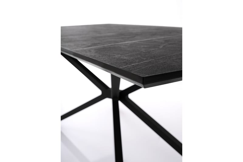 Nox Spisebord 180 cm Rektangulær - Svart - Møbler - Bord - Spisebord & kjøkkenbord